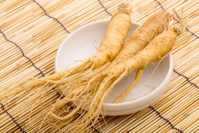 Ginseng Wuerzel fir d 